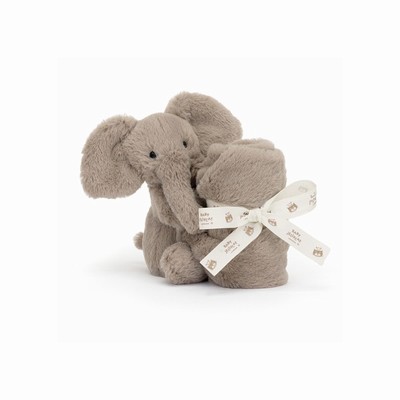 Jellycat Smudge Elephant Soothers Australia | 732985RYP